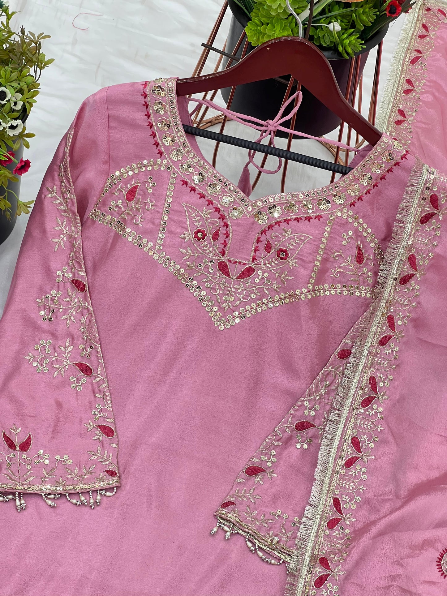 Pink Designer Suit