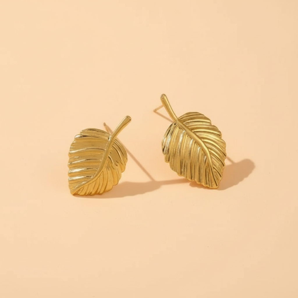 Leaf Drop Earrings