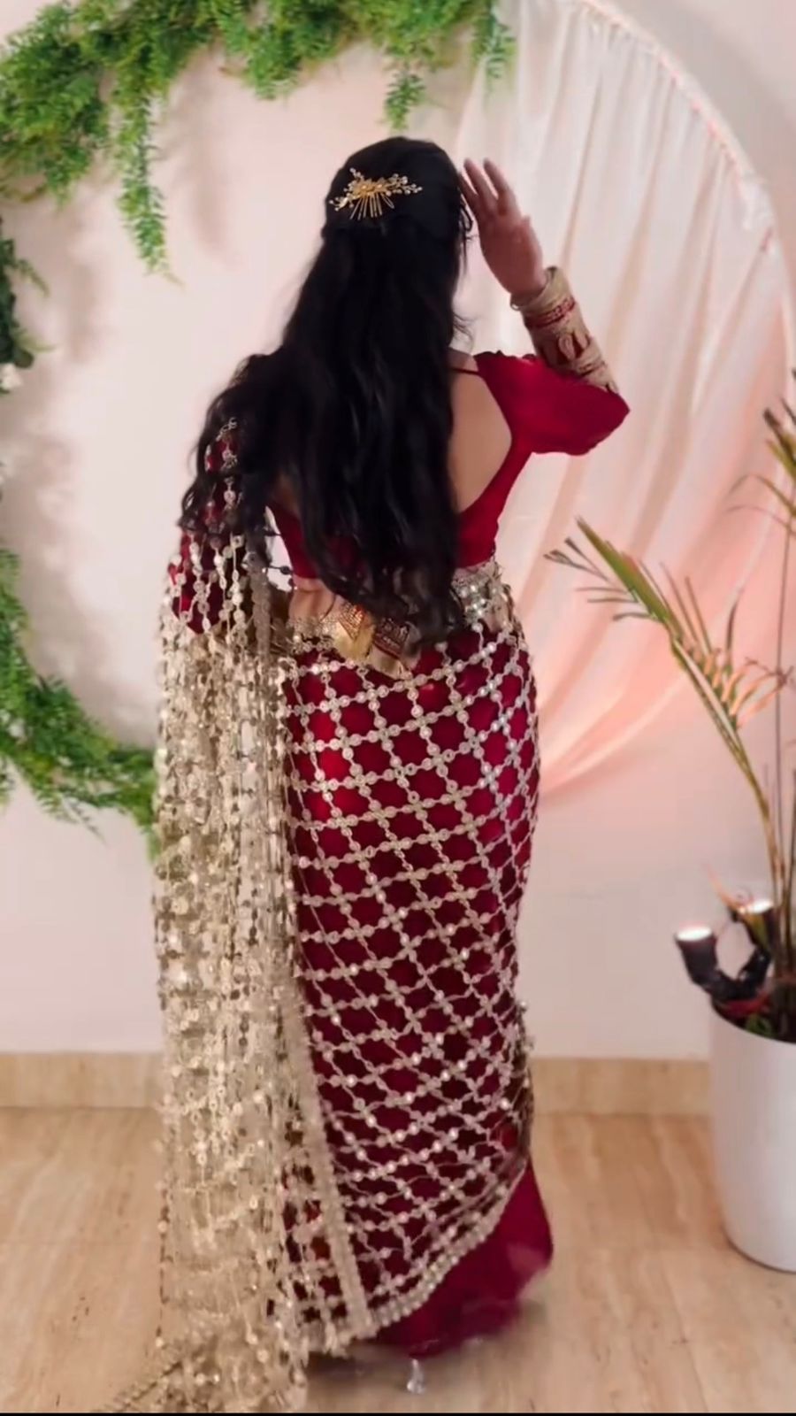 Elegant Fendy Silk Designer Saree